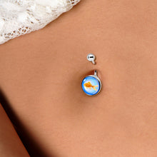 Load image into Gallery viewer, Gold Fish Belly Ring by Onyx O
