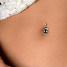Load image into Gallery viewer, Glow in the Dark Tree of Life Belly Ring by Onyx O
