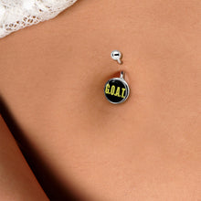Load image into Gallery viewer, G.O.A.T. Belly Ring by Onyx O
