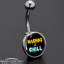 Load image into Gallery viewer, Nachos and Chill Belly Ring by Onyx O
