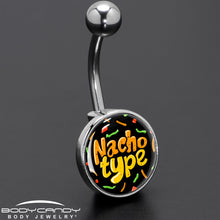 Load image into Gallery viewer, Nacho Type Belly Ring by Onyx O

