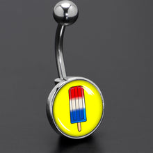 Load image into Gallery viewer, Popsicle Treat Belly Ring by Onyx O

