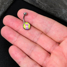 Load image into Gallery viewer, Cool Shades Bunny Belly Ring by Onyx O
