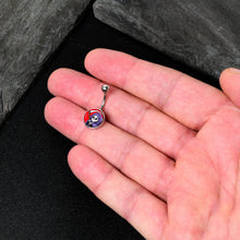 Load image into Gallery viewer, Grim Reaper Belly Ring by Onyx O
