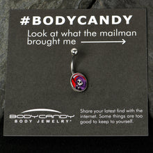 Load image into Gallery viewer, Grim Reaper Belly Ring by Onyx O
