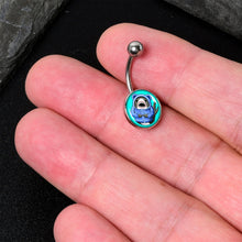 Load image into Gallery viewer, Shark in a Hoodie Belly Ring by Onyx O
