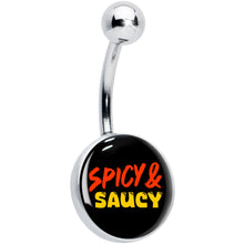 Load image into Gallery viewer, Spicy and Saucy Belly Ring by Onyx O

