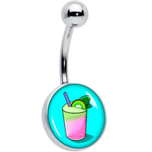 Load image into Gallery viewer, Summer Drink Belly Ring by Onyx O
