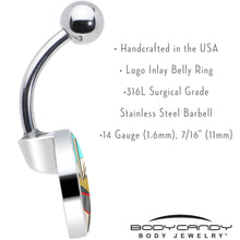 Load image into Gallery viewer, Chinese Take Out Belly Ring by Onyx O
