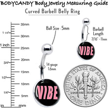 Load image into Gallery viewer, Vibe Belly Ring by Onyx O
