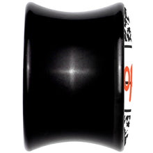 Load image into Gallery viewer, 0G Dope Composition Notebook Black Acrylic Saddle Plug Set by Onyx O
