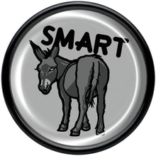 Load image into Gallery viewer, Donkey Smart Ass Black Acrylic Saddle Plug Set by Onyx O
