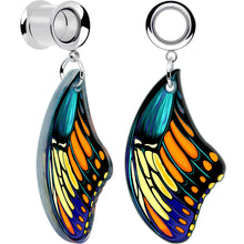 Load image into Gallery viewer, Wing of Butterfly Tunnels Dangle Plug Set by Onyx O
