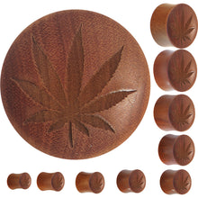 Load image into Gallery viewer, Organic Sawo Wood Ganga Leaf Full Saddle Plug
