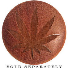 Load image into Gallery viewer, Organic Sawo Wood Ganga Leaf Full Saddle Plug
