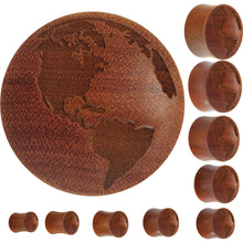 Load image into Gallery viewer, Organic Sawo Wood Earth Saddle Plug
