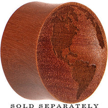 Load image into Gallery viewer, Organic Sawo Wood Earth Saddle Plug
