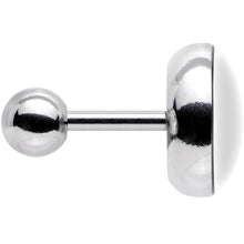 Load image into Gallery viewer, 16G Black and White Yin Yang Tragus Cartilage Earring
