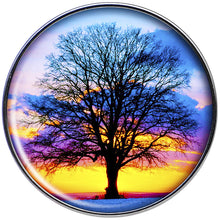 Load image into Gallery viewer, 16G Sunset Tree Tragus Cartilage Earring
