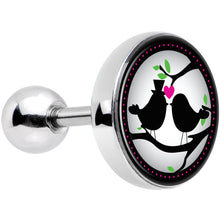 Load image into Gallery viewer, Lovebirds Silhouette Tragus Cartilage Earring
