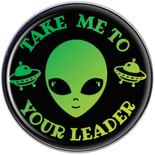 Load image into Gallery viewer, Take Me To Your Leader Alien Tragus Cartilage Earring
