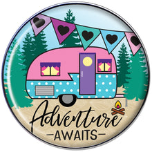 Load image into Gallery viewer, 16G 1/4 Adventure Awaits Camper Tragus Cartilage Earring
