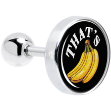 Load image into Gallery viewer, That is Bananas Tragus Cartilage Earring by Onyx O
