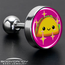 Load image into Gallery viewer, Mexican Fiesta Cute Taco Tragus Cartilage Earring by Onyx O
