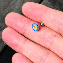 Load image into Gallery viewer, 16G 1/4 Gold Fish Cartilage Tragus Earring by Onyx O
