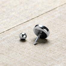 Load image into Gallery viewer, 16G 1/4 Lipstick Kiss Black Glow in the Dark Cartilage Earring by Onyx O
