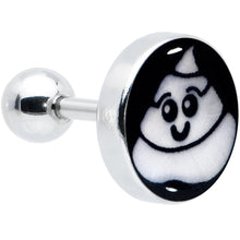 Load image into Gallery viewer, 16G Glow in the Dark Poop Tragus Cartilage Earring by Onyx O
