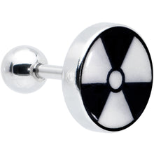Load image into Gallery viewer, 16G Glow in the Dark Radioactive Tragus Cartilage Earring by Onyx O
