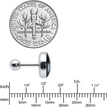 Load image into Gallery viewer, 16G Glow in the Dark Radioactive Tragus Cartilage Earring by Onyx O
