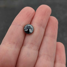 Load image into Gallery viewer, 16G Glow in the Dark Tree of Life Tragus Cartilage Earring by Onyx O
