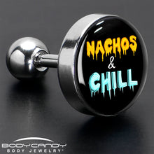 Load image into Gallery viewer, Nachos and Chill Tragus Cartilage Earring by Onyx O

