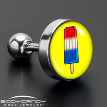 Load image into Gallery viewer, 16G 1/4 Popsicle Treat Cartilage Tragus Earring by Onyx O
