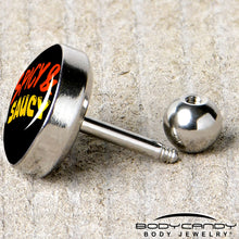 Load image into Gallery viewer, Spicy and Saucy Tragus Cartilage Earring by Onyx O
