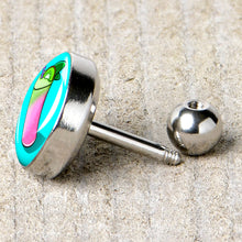 Load image into Gallery viewer, 16G 1/4 Summer Drink Cartilage Tragus Earring by Onyx O

