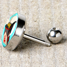 Load image into Gallery viewer, 16G 1/4 Chinese Take Out Cartilage Tragus Earring by Onyx O

