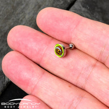 Load image into Gallery viewer, Christmas Holiday Santa Hat Pumpkin Tragus Cartilage Earring by Onyx O
