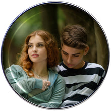 Load image into Gallery viewer, Custom Photo Stainless Steel Barbell Tongue Ring
