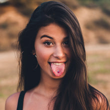 Load image into Gallery viewer, Heartbreak Bandaged Heart Barbell Tongue Ring by Onyx O
