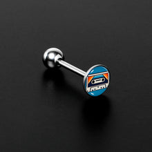 Load image into Gallery viewer, Retro Cassette Tape Barbell Tongue Ring by Onyx O

