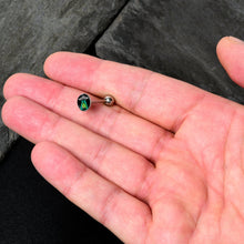 Load image into Gallery viewer, Alien UFO Dinosaur Abduction Barbell Tongue Ring by Onyx O
