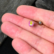 Load image into Gallery viewer, Daffodil Duck Barbell Tongue Ring by Onyx O

