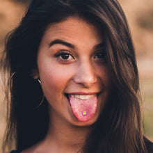 Load image into Gallery viewer, Daffodil Duck Barbell Tongue Ring by Onyx O

