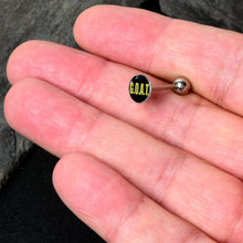 Load image into Gallery viewer, G.O.A.T. Barbell Tongue Ring by Onyx O

