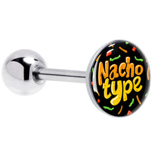 Load image into Gallery viewer, Nacho Type Barbell Tongue Ring by Onyx O
