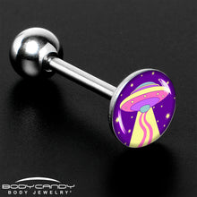 Load image into Gallery viewer, Style Space Invasion Barbell Tongue Ring by Onyx O
