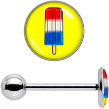 Load image into Gallery viewer, Popsicle Barbell Tongue Ring by Onyx O
